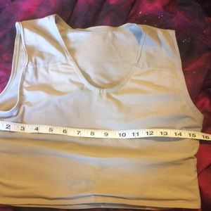 Beige 2x ftm trans man non binary chest binder gc2b